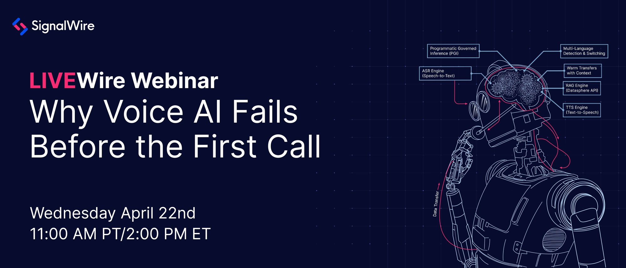 LIVEWire Webinar | Why Voice AI Fails Before the First Call LIVEWire Webinar | Why Voice AI Fails Before the First Call